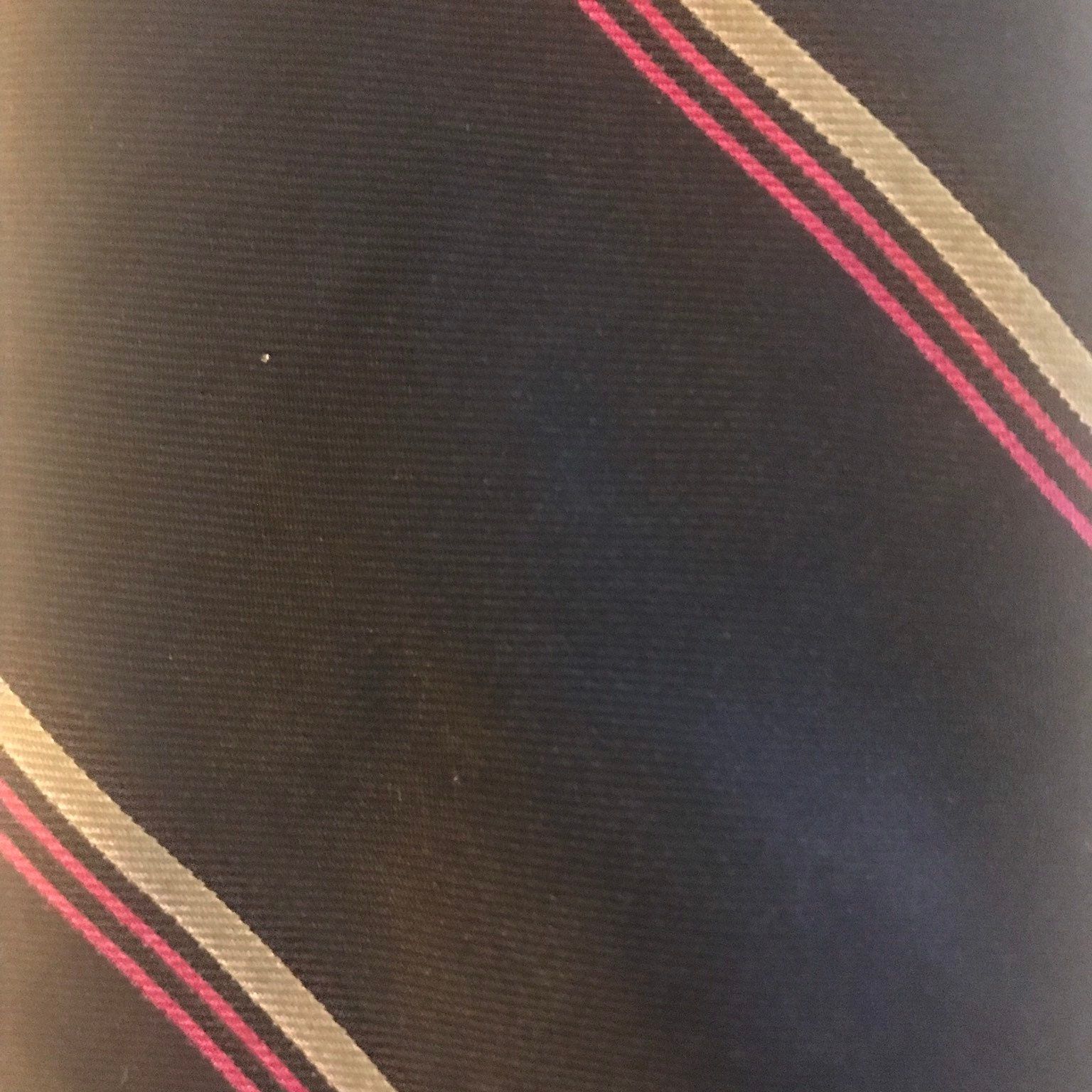 Vintage Yves Saint Laurent Striped Skinny 100% Silk Tie * 56"X 3"